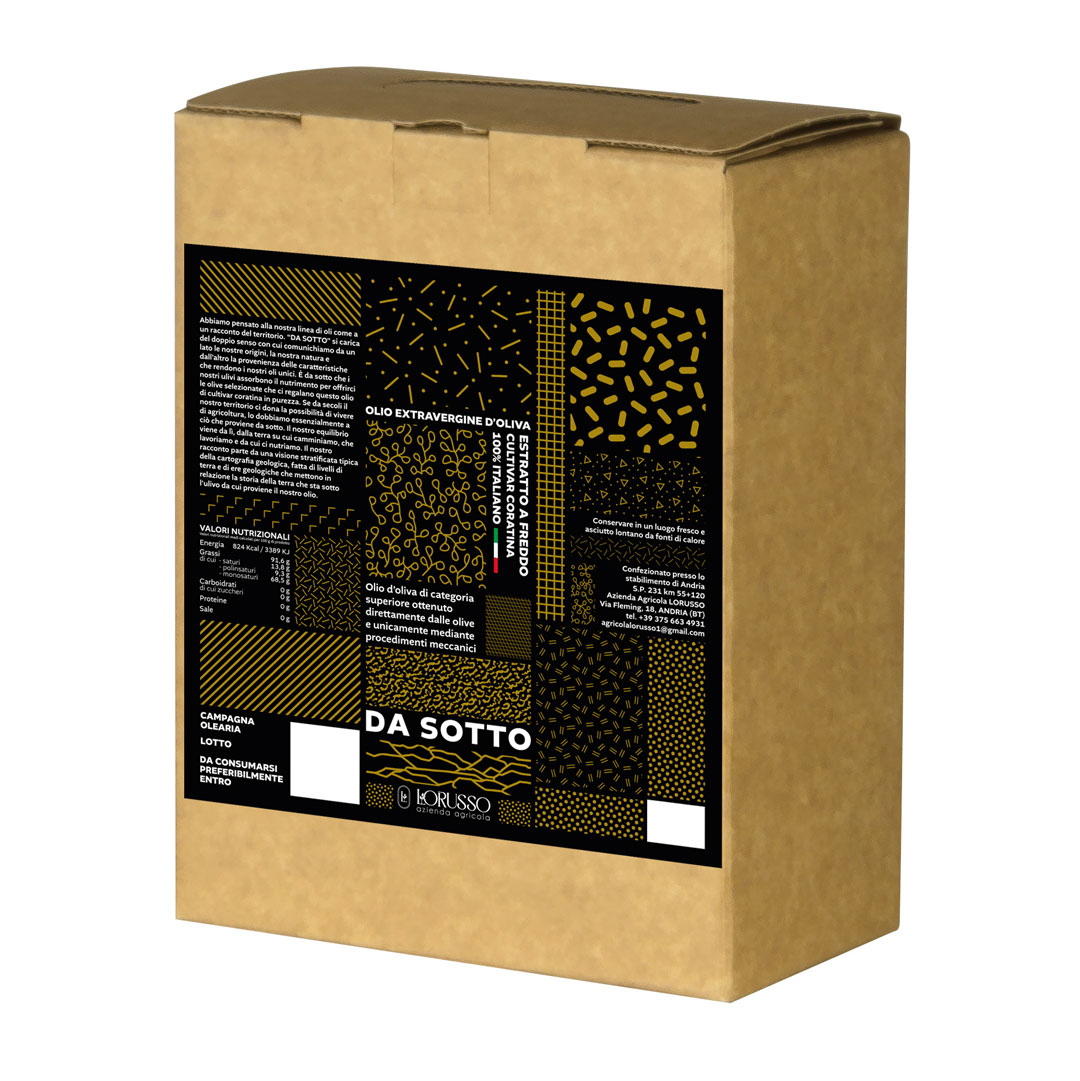 OLIO EXTRA VERGINE DI OLIVA INTENSO – 3 L – BAG IN BOX